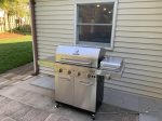 Outdoor propane grill perfect for summer cookouts